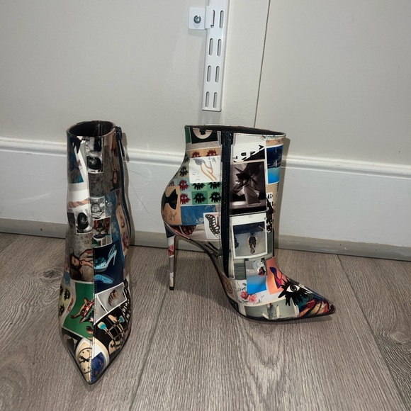 Christian Louboutin So Kate Collage Patent Booties - Picture 11 of 11